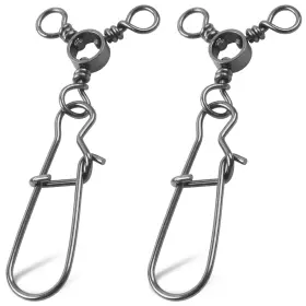 Silanon Kyzy-3 Snap-1#-35pcs Fishing 3 Way Swivel Snaps Stainless Steel Cross Line Duo 1#-35pcs Silanon Kyzy-3 Snap-1#-35pcs Fishing 3 Way Swivel Snaps Stainless Steel Cross Line Duo 1#-35pcs