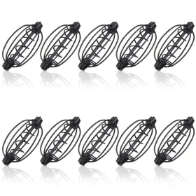 Silifine Dui-silifine-3053 10 Pcs Spring Fishing Feeder Carp Bait Lure Basket Holder Method Feede Silifine Dui-silifine-3053 10 Pcs Spring Fishing Feeder Carp Bait Lure Basket Holder Method Feede