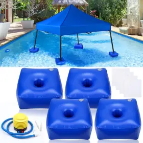 Simgoing Yyw-simgoing-0846 5 Pcs Water Shade Canopy Float Kit Including 4 Pvc Floats 18 Inch X18 X10 And H Simgoing Yyw-simgoing-0846 5 Pcs Water Shade Canopy Float Kit Including 4 Pvc Floats 18 Inch X18 X10 And H