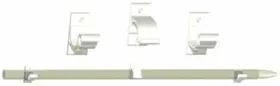 Skinny Water 816447010898 Pole Holder Brack 3pc Green Md# Phbgr Skinny Water 816447010898 Pole Holder Brack 3pc Green Md# Phbgr