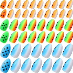 Skylety 705353712210 60 Pieces Foam Floats Bullet Fishing Rig Spinner Oval Pompano Rigs Skylety 705353712210 60 Pieces Foam Floats Bullet Fishing Rig Spinner Oval Pompano Rigs