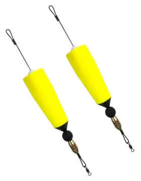 Smart Tackle 640864260389 Fish Smack - Loud And Durable Popping Cork Yellow X 2 Smart Tackle 640864260389 Fish Smack - Loud And Durable Popping Cork Yellow X 2
