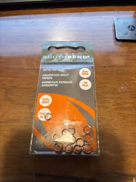 South Bend 039364523429 5 Packs Sr-a/xs Assorted Stainless Steel Split Rings 12 Pk Xs Sz 2&3 South Bend 039364523429 5 Packs Sr-a/xs Assorted Stainless Steel Split Rings 12 Pk Xs Sz 2&3