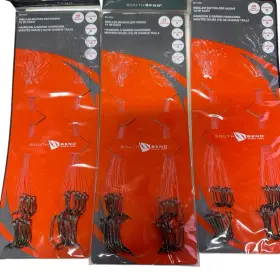 South Bend 039364717385 Southbend Snelled Baitholder Hooks 12 Of Each - Lot 3
