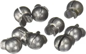 South Bend 696591780744 Removable Split Shot Sinker Black 2