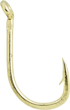 South Bend J-87-10 Salmon Egg Gold Fishing Hooks Extra Sharp And Strong 10 Multi South Bend J-87-10 Salmon Egg Gold Fishing Hooks Extra Sharp And Strong 10 Multi