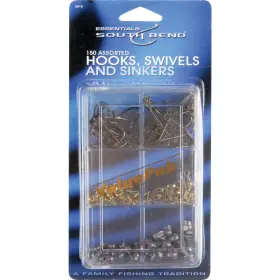 Southbend 039364022977 150-piece Assorted Hook Swivel And Sinker Kit Vp-9