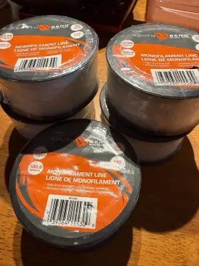 Southbend 039364155309 2pack South Bend Monofilament Line 50 Lbs 110 Yards # M1450 Southbend 039364155309 2pack South Bend Monofilament Line 50 Lbs 110 Yards # M1450