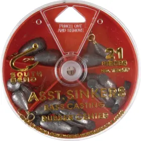 Southbend 130fp 21-piece Sinker Kit Assortment 039364168453
