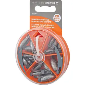 Southbend 140-fp 26-piece Rubber Center Sinker Kit Assortment