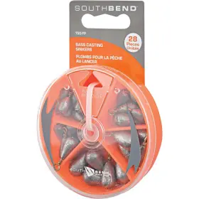 Southbend 150-fp 28-piece Bass Casting Sinker Kit Assortment