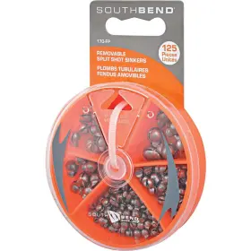 Southbend 170-fp 125-piece Removable Split Shot Sinker Kit Assortment