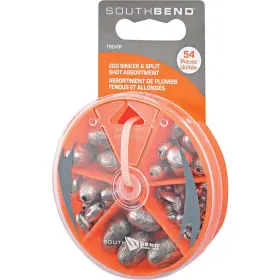 Southbend 190-fp 54-piece Egg And Split Shot Sinker Kit Assortment