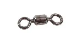 Spro Spsb-02-50 Power Swivel-pack Of 50 Black Size 2