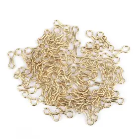 Spyminnpoo Spyminnpoomak9qxe1tu-12 300pcs Carp Fishing Wire Eyes Sinker Steel Alloy Screw Leads Loops Tackle Acc