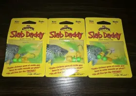 Strike King 020801479447 3 Mr. Crappie Slab Daddy Super Finesse Jig Hook 1/8oz Size 2