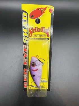Strike King 051034199116 Red Eye Shad Lipless Crankbait 1/4 Oz Royal