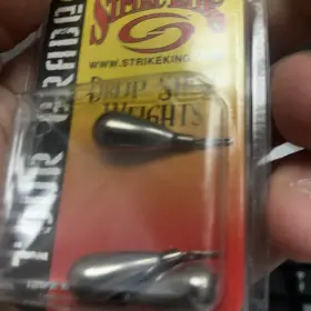 Strike King 051034220117 Tg Tungsten Drop Shot Weights Eco-friendly Finesse Rig 1/4oz