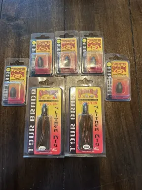 Strike King Tgtw34-10m 3/4oz Tour Grade Tungsten Flipping Weight Lot Strike King Tgtw34-10m 3/4oz Tour Grade Tungsten Flipping Weight Lot