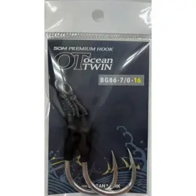 Studio Ocean Mark 580581345401 Twin Hook For Big Game Saltwater Fishing Bg86-7/0-16