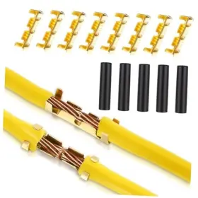 Synhhergyx 5128ueml8535 200pcs U Shape Copper Ring Terminals Open Barrel Crimp With Heat Synhhergyx 5128ueml8535 200pcs U Shape Copper Ring Terminals Open Barrel Crimp With Heat