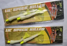 Tackle Tactics 328954000527 4 Total Lures - X2 Two Packs Night Glo Lilft Speck Killer New #4 Tackle Tactics 328954000527 4 Total Lures - X2 Two Packs Night Glo Lilft Speck Killer New #4