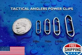 Tactical Anglers B01m04x1bh Power Clips - Durable Versatile Corrosion-resistant Fishing G Tactical Anglers B01m04x1bh Power Clips - Durable Versatile Corrosion-resistant Fishing G