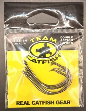 Teamcatfish 042758881050 Team Catfish Double Action Circle Hook Size 5/0-brand New
