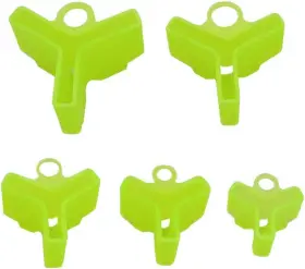 Teensery 705353811814 100 Pcs Fishing Hook Bonnets Safety Covers Treble Prot
