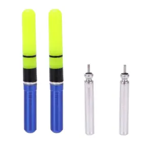 Teror 523915272890 Fishing Floats 2pcs Led Night Lighted Bobbers With Batteries L