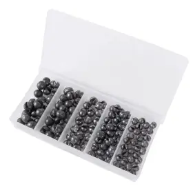 Tgpiao 614166332198 100pcs Fishing Weights Sinkers Premium Split Shot R