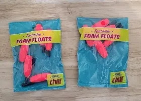 Thill 096211935378 2 Packs Full Dealer Box Fantastic Foam Slip Floats 1.5 Inch Oval Pink Thill 096211935378 2 Packs Full Dealer Box Fantastic Foam Slip Floats 1.5 Inch Oval Pink