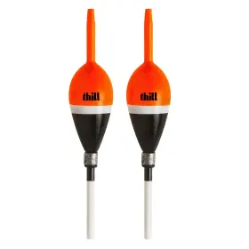 Thill 096877009116 Premium Weighted Floats - 1 In Oval Slip