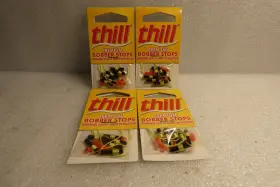 Thill 096877900499 Four 4 6 Packs Of Premium Bobber Stops - 24 Total