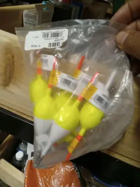 Thill 096877935040 Americas 1 Inch Oval 5 1/2 Spring Float Yellow 6 Pack.c2