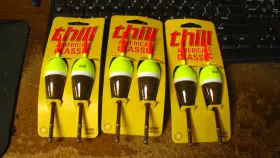 Thill Ac598-2 Premium Spring Bobbers Nip 6 Ct 1 1/8 Inch Free Shipping Thill Ac598-2 Premium Spring Bobbers Nip 6 Ct 1 1/8 Inch Free Shipping