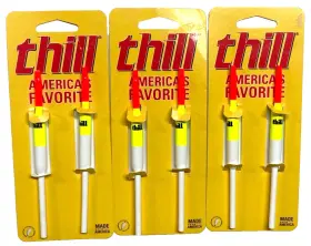 Thill Af786-2 3 Packs Premium Balsa 3/8 Inch Pencil 5 Chart White Tube Float 2 Count Pack Thill Af786-2 3 Packs Premium Balsa 3/8 Inch Pencil 5 Chart White Tube Float 2 Count Pack