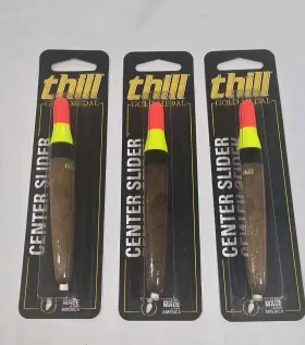 Thill Cs4-1 Qty. 3 New Center Slider Slip Float 4 3/4 Inch Thill Cs4-1 Qty. 3 New Center Slider Slip Float 4 3/4 Inch