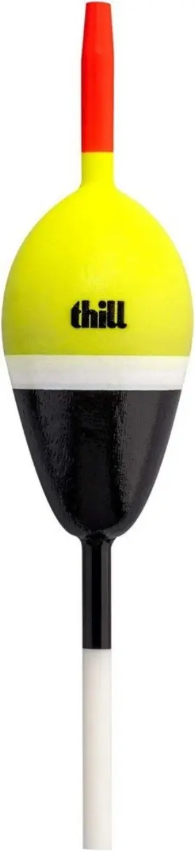 Thill Nd798-2 Night N Day Glow Float Oval Org Cht Wht Blk Tube Slip 2 Per Pack - Thill Nd798-2 Night N Day Glow Float Oval Org Cht Wht Blk Tube Slip 2 Per Pack -