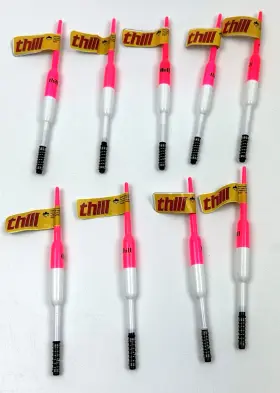 Thill Uaf586pnk 9 Premium Balsa Hot Pink 2 Inch Pencil Spring Stick Float