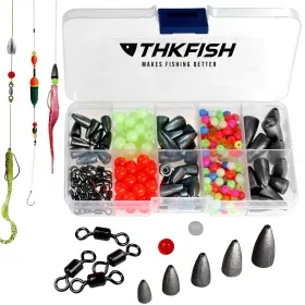 Thkfish 011574012674 Texas And Carolina Fishing Rig Bass Bulletweights For Sinkers Ho
