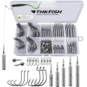 Thkfish 431246621049 Fishing Weights Sinker Drop Shot Kit Sho