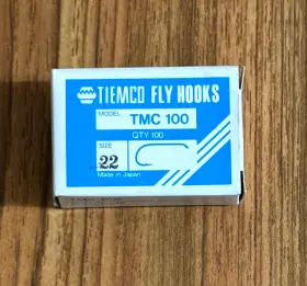 Tiemco 052857410129 100 Dry Fly Hooks Tmc Size 22 Tying Tiemco 052857410129 100 Dry Fly Hooks Tmc Size 22 Tying
