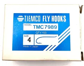 Tiemco 7989 Fly Hooks Tmc Size 4 Salmon Steelhead Dry Flies 50 Pieces Loop Up Tiemco 7989 Fly Hooks Tmc Size 4 Salmon Steelhead Dry Flies 50 Pieces Loop Up