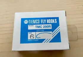 Tiemco Tmc200r Tmc 200r Fly Tying Hooks Size #6 100 Count. Nymph Dry Flies Umpqua