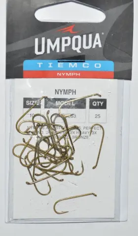 Tiemco Tmc5263 Umpqua Nymph Trout Hooks Size 10 Value Pack Down Eye 2x Heavy Tiemco Tmc5263 Umpqua Nymph Trout Hooks Size 10 Value Pack Down Eye 2x Heavy