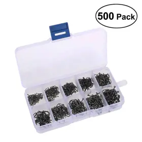 Tinksky 1916542nm0tko8 500pcs Fishhooks Durable Fishing Supplies Outdoor Fishers Tinksky 1916542nm0tko8 500pcs Fishhooks Durable Fishing Supplies Outdoor Fishers