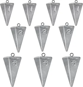 Tkhdbf 1t-3s0g-13an Pyramid Sinkers Fishing Weights Saltwater For Surf Gear Tkhdbf 1t-3s0g-13an Pyramid Sinkers Fishing Weights Saltwater For Surf Gear