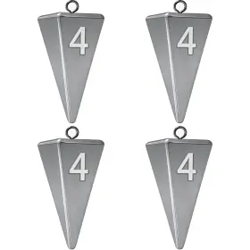 Tkhdbf Mv-1uw5-c93c Pyramid Fishing Sinkers Saltwater Surf Tackle 1 16oz Assorted
