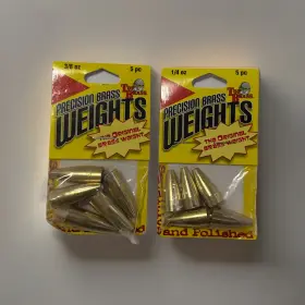 Top Brass 098614000240 Precision Weights 3/8 0z Also 1/4oz 5 Pack Total 10 Pc Top Brass 098614000240 Precision Weights 3/8 0z Also 1/4oz 5 Pack Total 10 Pc